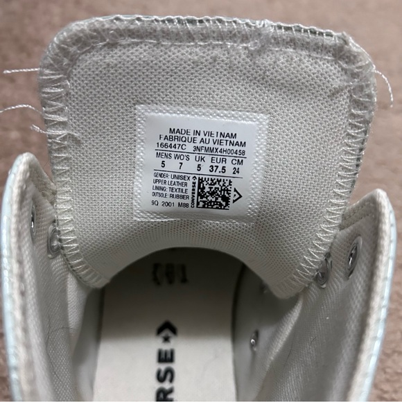 Converse Chuck Taylor All Star Unisex Teal & Pink High Top Sneakers - Picture 8 of 8